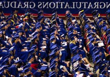 MSU Denver graduates at commencement