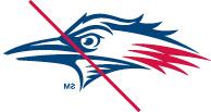 MSU Roadrunner Logo -Misuse - mis-registration of components