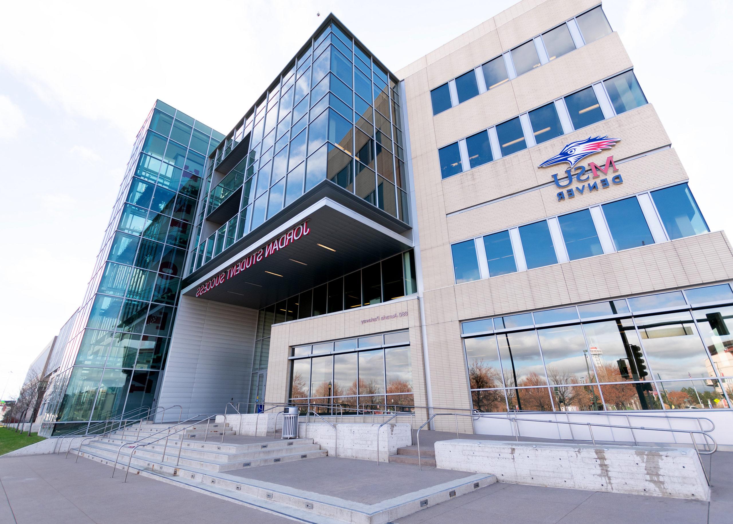 Jordan Student Success Building on MSU Denver's campus