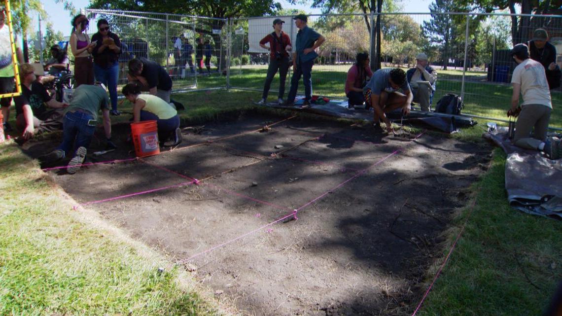 Archaeological Field School on Auraria Campus