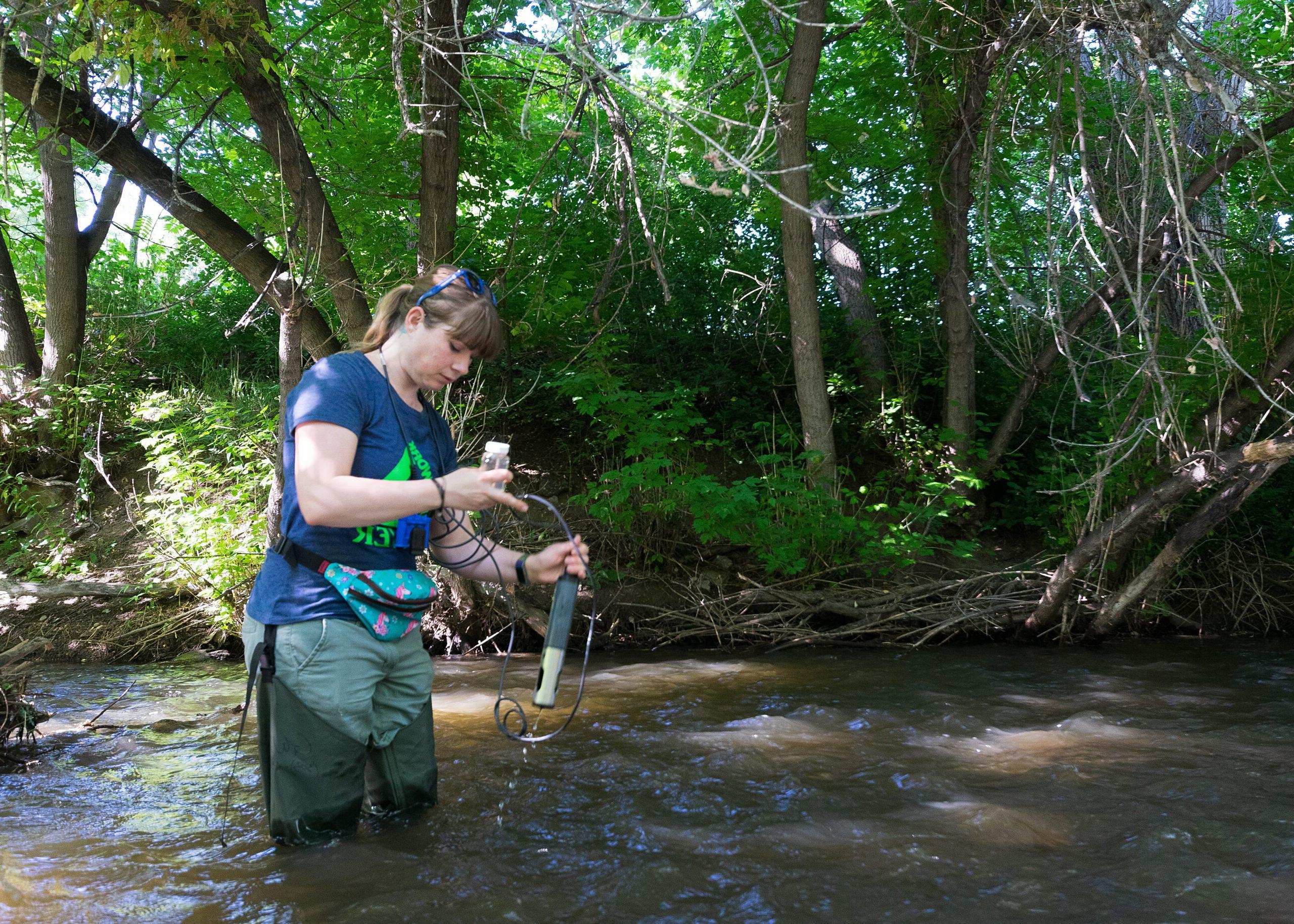 Stephanie Schmidt, Water Testing on the Platte