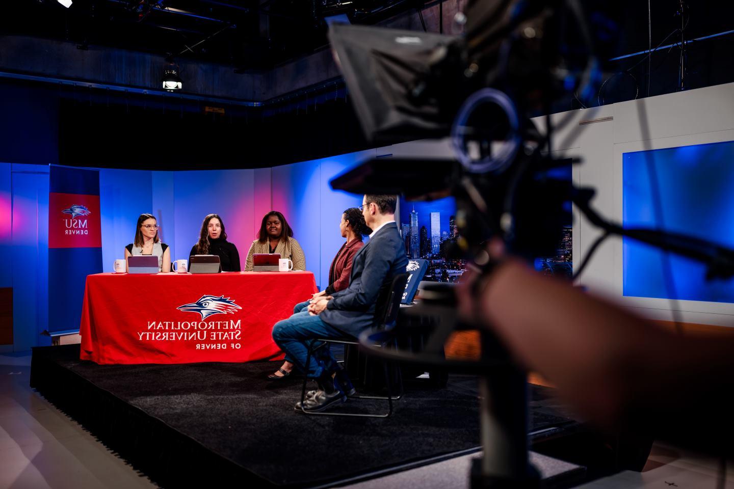 MSU Denver media students discuss SCOTUS decisions with Attorney General at the Auraria Media Center.